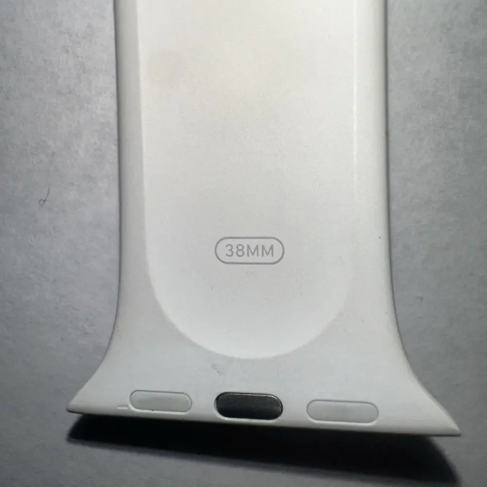 Genuine Apple Sport Band Apple Watch 38/40/41mm White Silver M/L